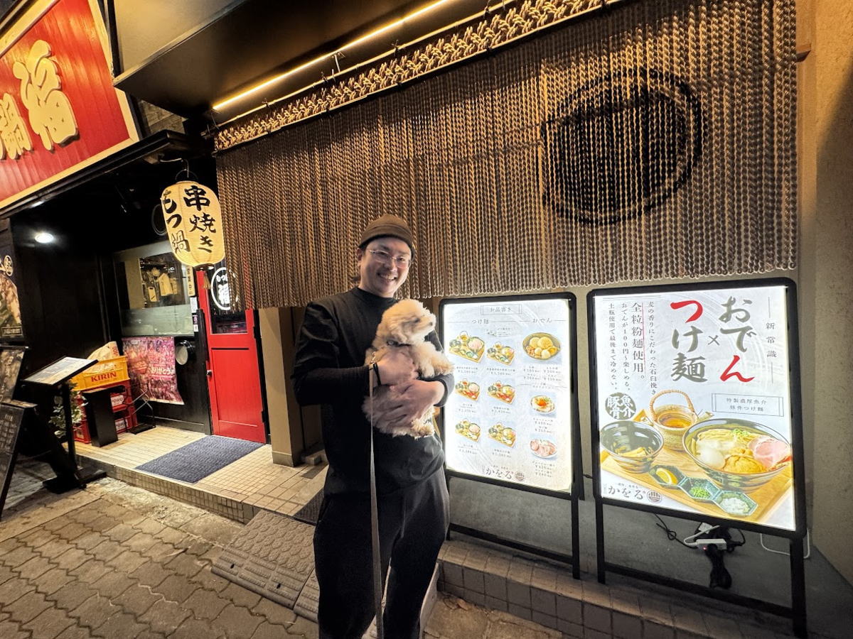 濃厚魚介豚骨！「つけ麺 かをる長居駅前店」の店長さま