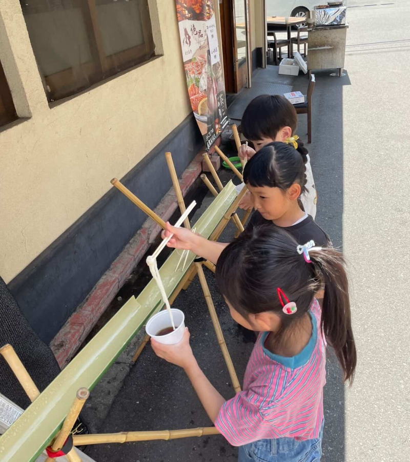 「こどもの縁日」流しそうめんに射的も！親子で楽しむ1日限定のお祭り。あびこ燈火