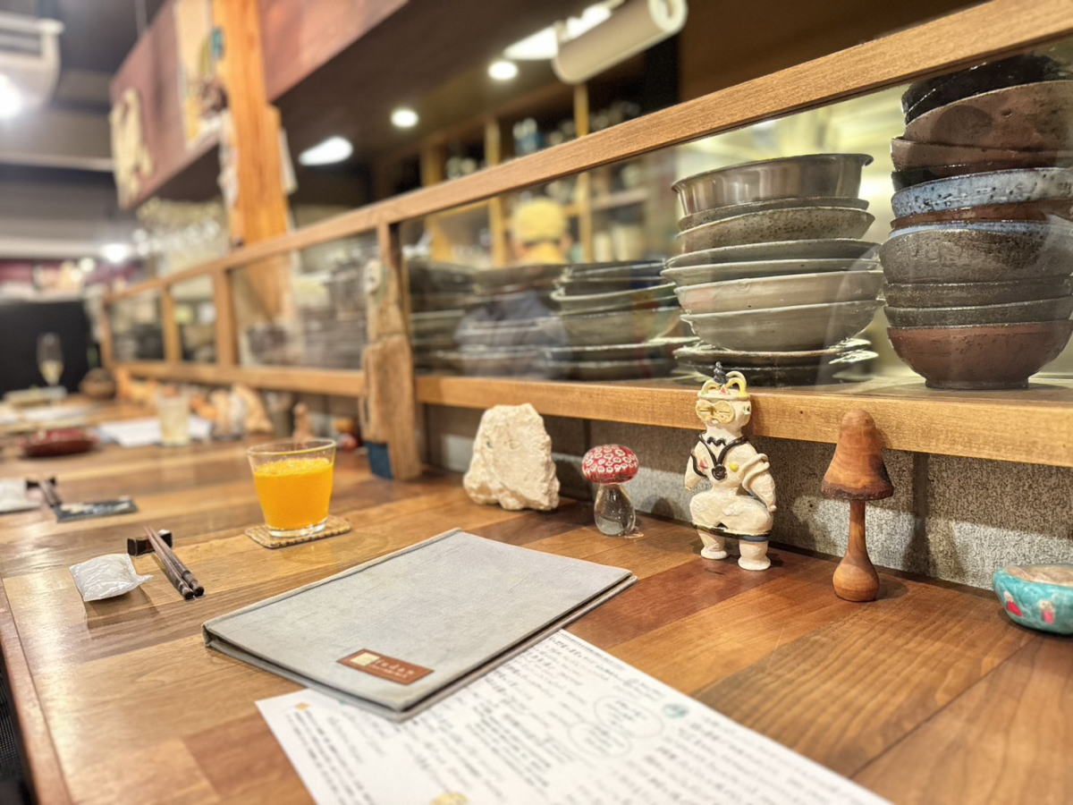 南田辺「ごはんとお酒と布と糸 fudan」、FM802にも登場する実力店！こないだ「セロリしゅうまい」でラジオやってた。