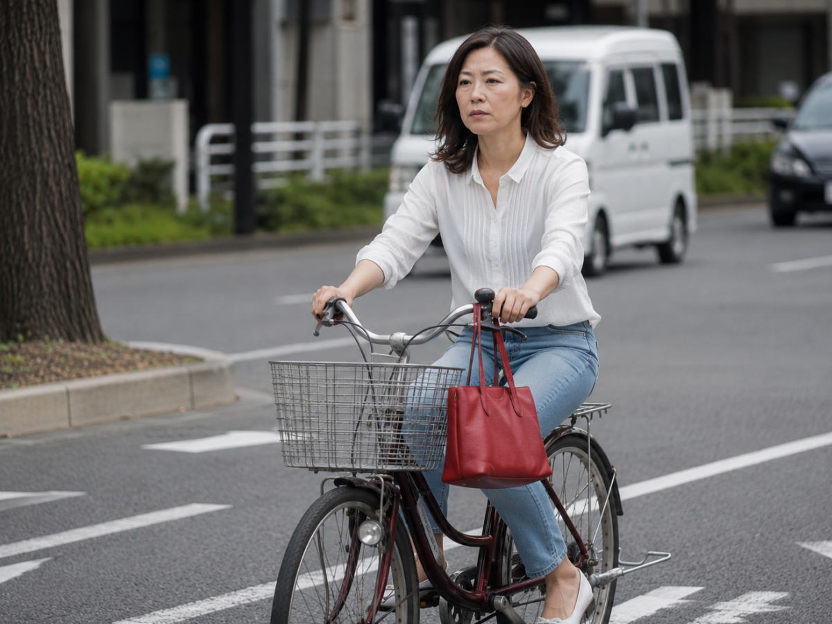 自転車のハンドルに買い物袋かけたらあかんの知ってた？反則金5,000円それ＋になる可能性も
