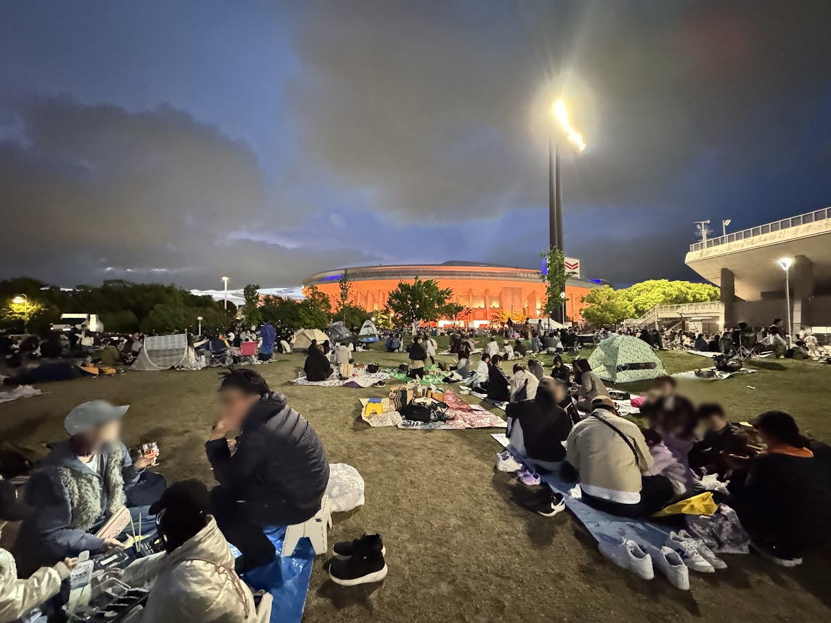 【ヤンマースタジアム長居】ミセスライブ音漏れ禁止。やけど、人すごすぎで聞くどころちゃう騒ぎ。フォトスポットもすごかった