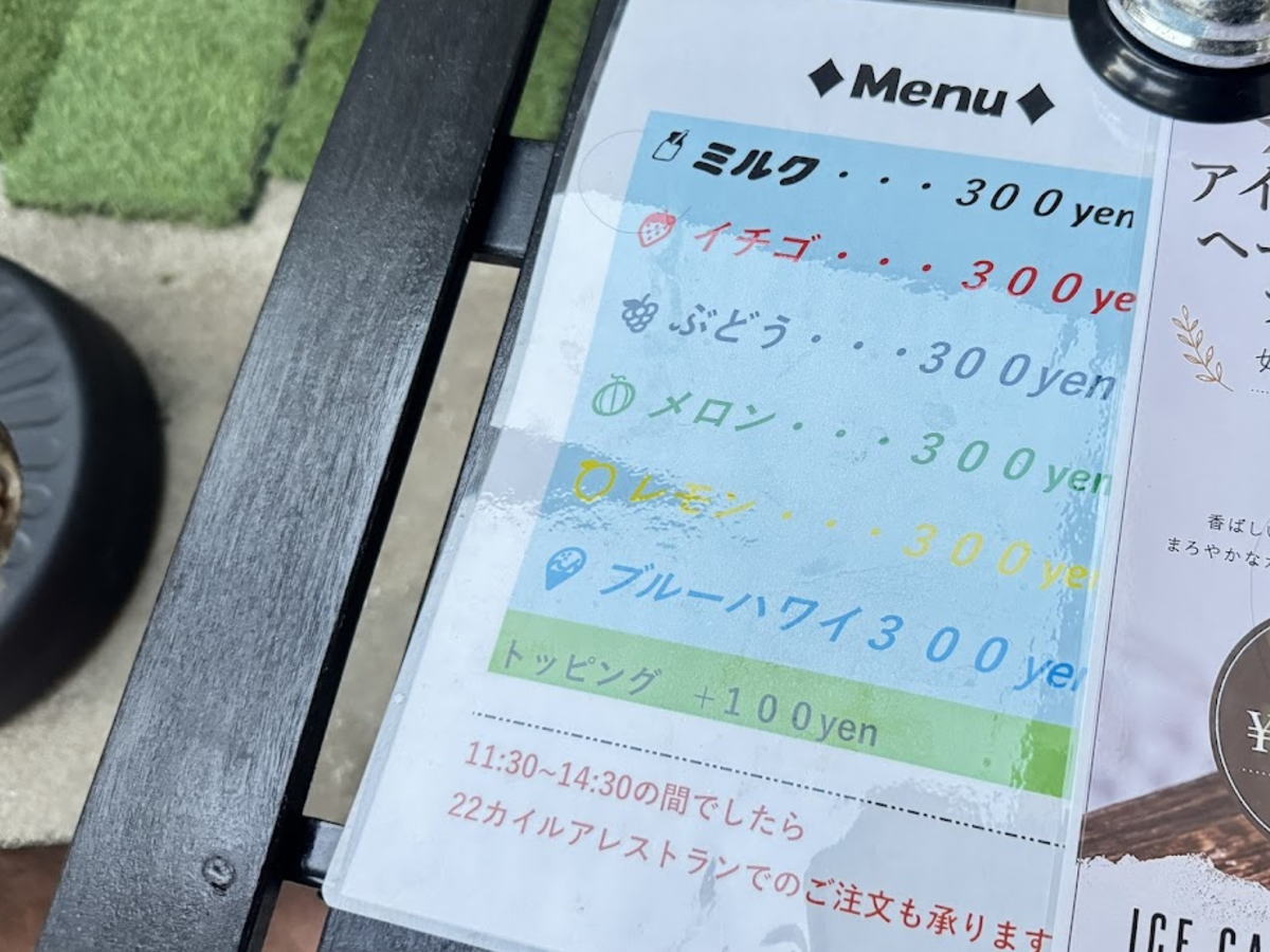 【長居】「Rainbow Hawaiian Shave Ice cafe」がオープンしてた。ハワイアンシェイブアイスのお店みたい