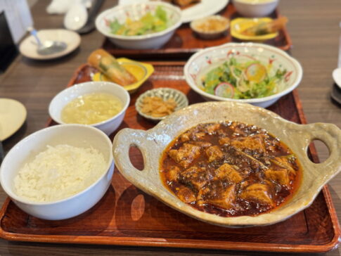 「中国香菜 つじ岡」の麻婆豆腐