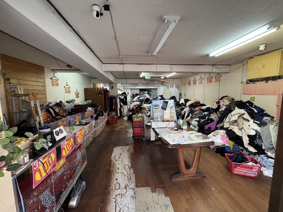 駒川「3枚100円屋さん @一期一会」がオープンしてた。「リサイクルセンター 一期一会」跡