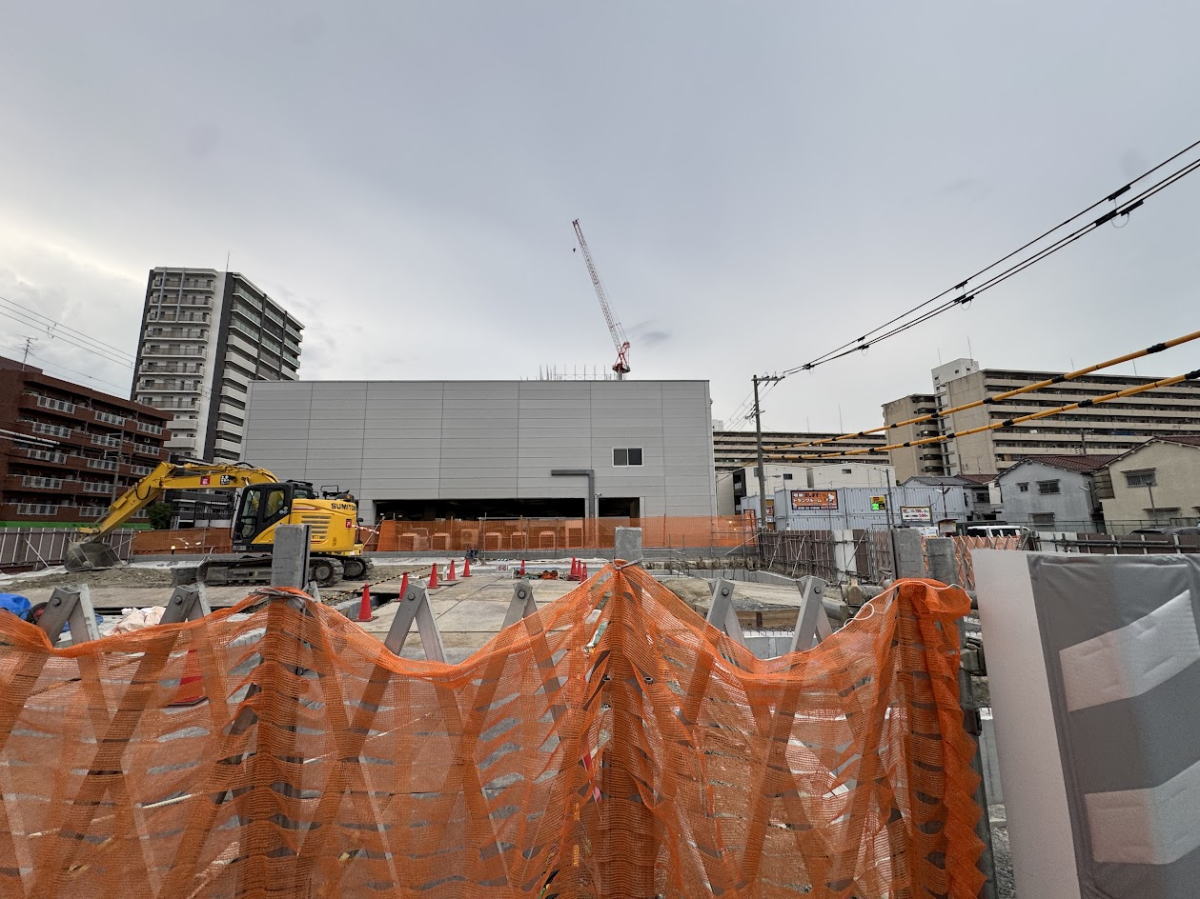 【大阪市】ドン・キホーテ新店舗を工事中！東住吉区・矢田に2027年2月オープン予定！パチンコアルドーレ跡地
