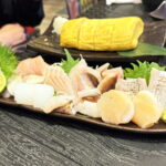 「またふく西田辺」白身三昧お刺身盛り合わせ