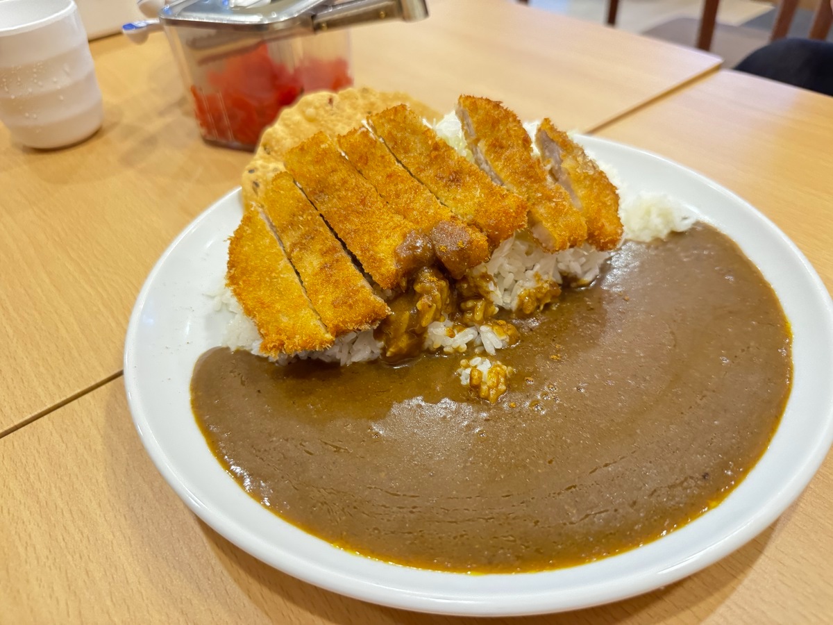 カレー王子我孫子店のロースとんかつカレー