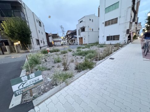 「いつの間にか建物なくなってる…」あびこ筋・西田辺「のぼせもん」の隣にあった「おでん ての平」「松井酒店」「Bar Color」