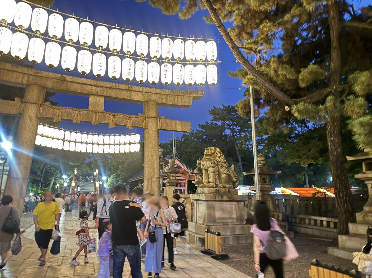 2026年住吉大社の夏祭りの屋台が出てる場所