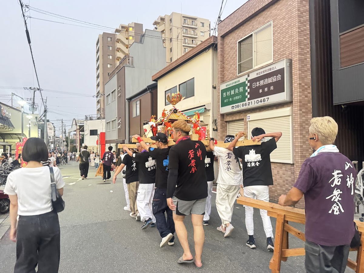 山阪神社の「若衆會」