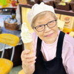 南田辺「チェルモ」で見つけた濃厚ソフト。メープルコーンとの相性が最高！